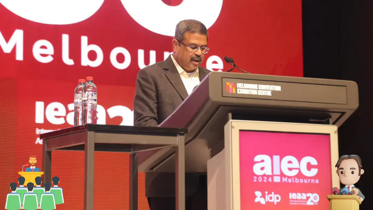 Dharmendra Pradhan Highlights NEP 2020 at Australian Education Conference