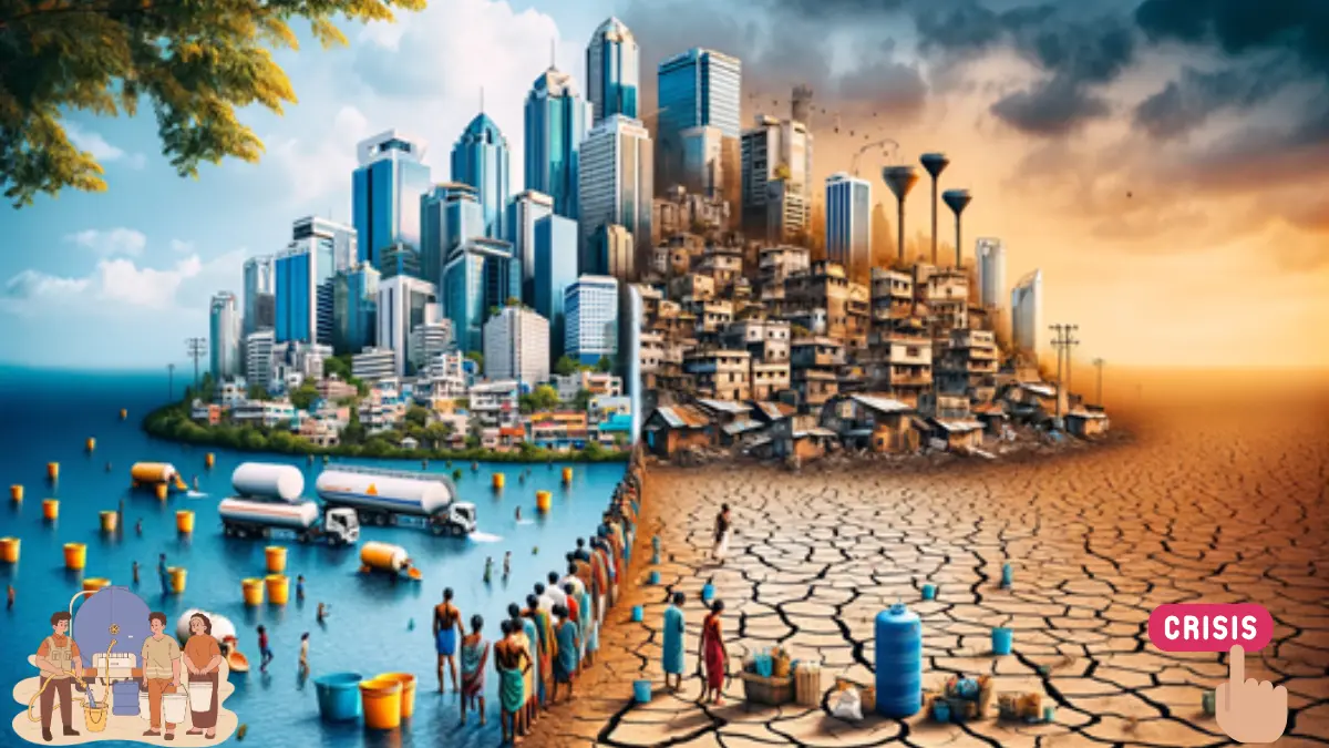 Rising Water Stress in Indian Cities Due to Rapid Urbanization and Climate Change